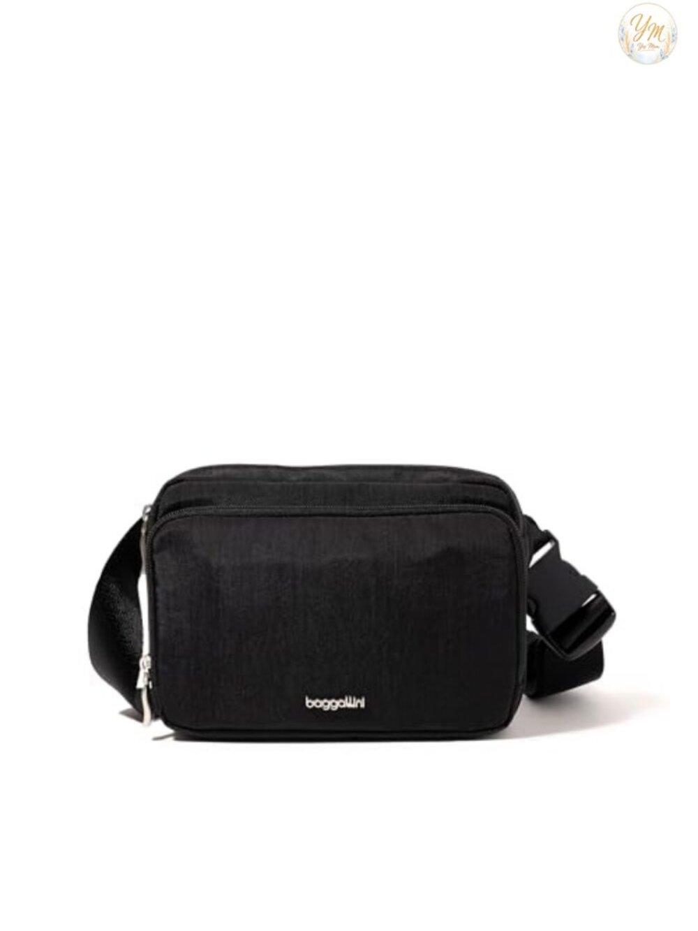 Nylon RFID Sling Bag Crossbody Fanny Pack with Quick-Release Buckle